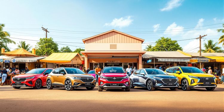 Voitures les plus vendues à Cotonou