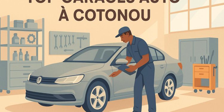 Top garages auto à Cotonou