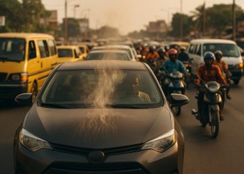 Que faire si votre voiture chauffe dans les embouteillages à Cotonou ?