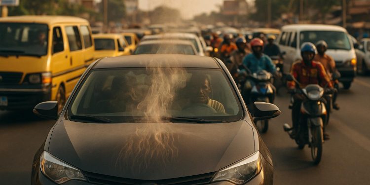Que faire si votre voiture chauffe dans les embouteillages à Cotonou ?