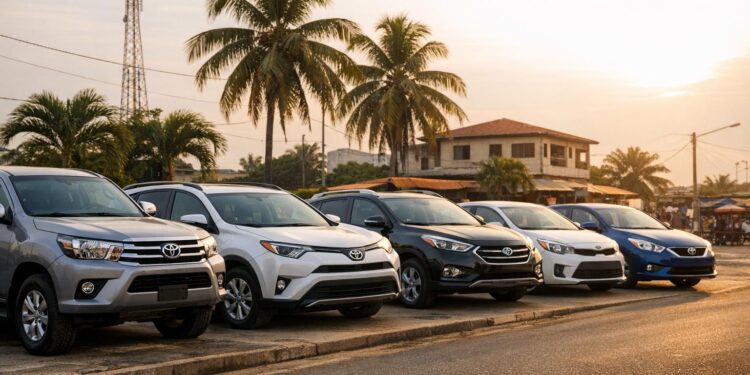 Top 10 voitures “revente rapide” au Bénin en 2026
