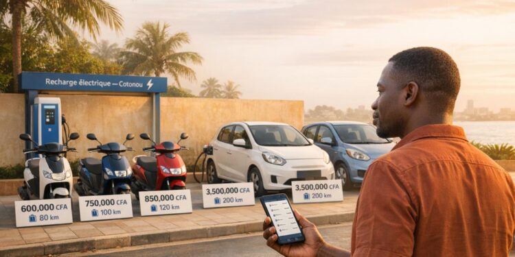 Top 5 des modèles électriques les plus abordables au Bénin
