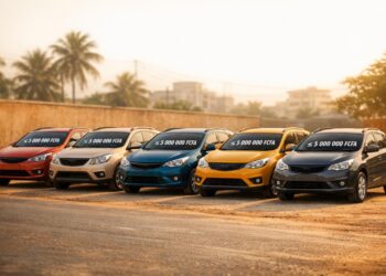 Top 5 des voitures à acheter au Bénin à moins de 5 millions FCFA